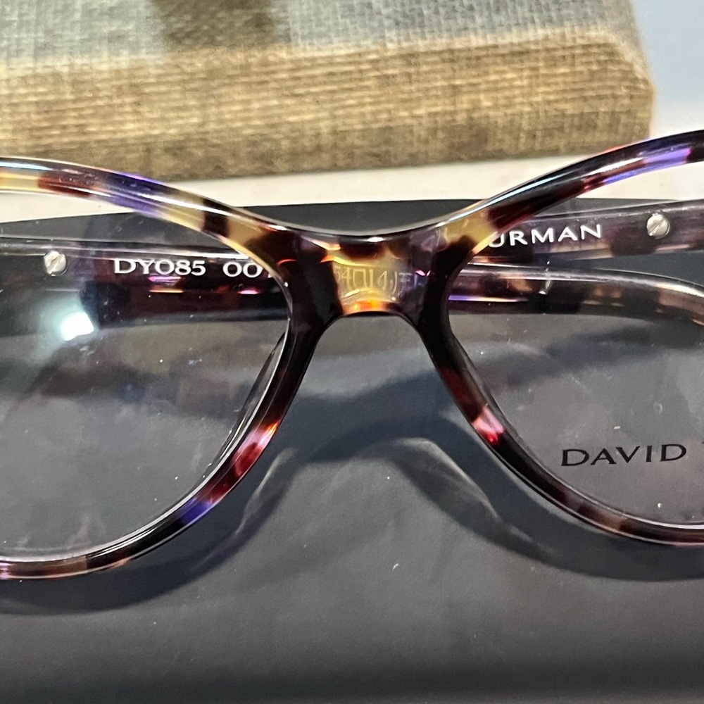 DAVID YURMAN NIB AUTHENTIC CHEVRON RX READY DESIGNER EYEGLASSES - Picture 17 of 17